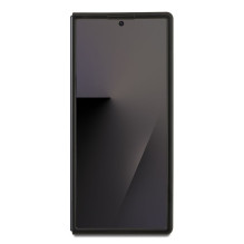 GUESS dėklas, skirtas SAMSUNG Z Fold7 GUHMZFD7P4MSEGCK (magnetinis 4G PU W / klasikinis), juodas