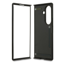 GUESS dėklas, skirtas SAMSUNG Z Fold7 GUHMZFD7P4MSEGCK (magnetinis 4G PU W / klasikinis), juodas