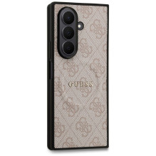 GUESS dėklas, skirtas SAMSUNG Z Fold7 GUHMZFD7P4MSEGCP (magnetinis 4G PU W / klasikinis), rožinis