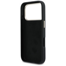 GUESS case for IPHONE 17 Pro GUHCP17L5PS4RGGK (PU FW Resin Logo) black