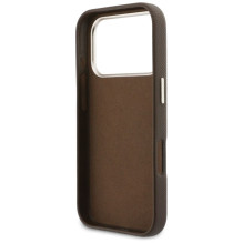 GUESS case for IPHONE 17 Pro GUHCP17L5PS4RGGW (PU FW Resin Logo) brown