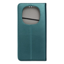 Flip case for Xiaomi Redmi NOTE 14 PRO 5G / 14 PRO PLUS 5G Smart Magneto dark green Flip case for Xiaomi Redmi NOTE 14 PRO 5G / 14 PRO PLUS 5G Smart Magneto dark green