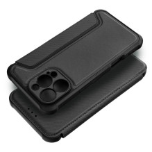 iPhone 16 PRO MAX atverčiamas dėklas „Razor Book“, juodas iPhone 16 PRO MAX atverčiamas dėklas „Razor Book“, juodas
