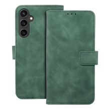 Atverčiamas dėklas, skirtas „Samsung S23 FE Tender Book“, žalias