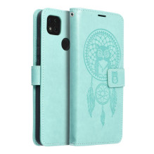 MEZZO dėklas, skirtas XIAOMI Redmi 9C / 9C NFC sapnų gaudyklei, žalias MEZZO dėklas, skirtas XIAOMI Redmi 9C / 9C NFC sapnų gaudyklei, žalias