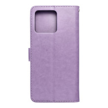 MEZZO knygų dėklas, skirtas MOTOROLA G56 sapnų gaudyklė, violetinė MEZZO knygų dėklas, skirtas MOTOROLA G56 sapnų gaudyklė, violetinė