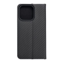 Flip case for iPhone 14 PRO Luna Book Carbon black Flip case for iPhone 14 PRO Luna Book Carbon black