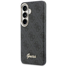 GUESS case for SAMSUNG S26 GUHMS26S5P4FWMSK (4G Script MagSafe) black
