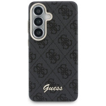 GUESS case for SAMSUNG S26 GUHMS26S5P4FWMSK (4G Script MagSafe) black