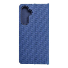 Atverčiamas dėklas, skirtas „Samsung A54 5G Luna Book“, anglies mėlynos spalvos