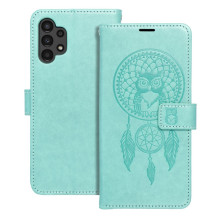 MEZZO knygų dėklas SAMSUNG A13 4G sapnų gaudyklės žalias