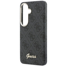 GUESS case for SAMSUNG S26 GUHMS26S5P4FWMSK (4G Script MagSafe) black