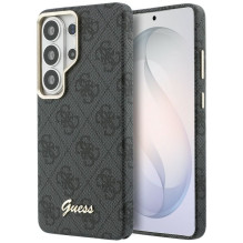 GUESS dėklas, skirtas SAMSUNG S26 Ultra GUHMS26L5P4FWMSK (4G Script MagSafe), juodas