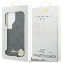 GUESS case for SAMSUNG S26 Ultra GUHMS26L5P4FWMSK (4G Script MagSafe) black