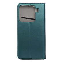 Atverčiamas dėklas, skirtas „Xiaomi 15 PRO Smart Magneto“, tamsiai žalias Atverčiamas dėklas, skirtas „Xiaomi 15 PRO Smart Magneto“, tamsiai žalias