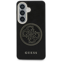 GUESS case for SAMSUNG S26 GUHMS26S5PG4SRGK (Perforated Logo MagSafe) black