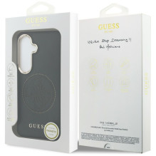 GUESS case for SAMSUNG S26 GUHMS26S5PG4SRGK (Perforated Logo MagSafe) black
