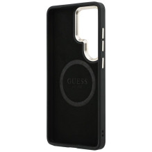 GUESS case for SAMSUNG S26 Ultra GUHMS26L5PG4SRGK (Perforated Logo MagSafe) black
