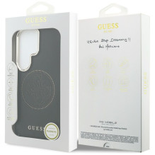 GUESS case for SAMSUNG S26 Ultra GUHMS26L5PG4SRGK (Perforated Logo MagSafe) black