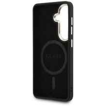 GUESS case for SAMSUNG S26 GUHMS26SP4MSEGCK (4G Embossed Ring MagSafe) black