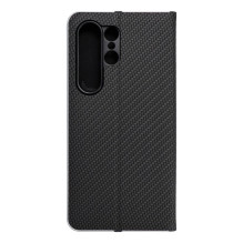 Flip case for Samsung S24 ULTRA Luna Book Carbon black Flip case for Samsung S24 ULTRA Luna Book Carbon black