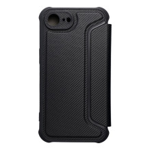 Flip case for iPhone 16e (SE 4 2025) Razor Book black Flip case for iPhone 16e (SE 4 2025) Razor Book black