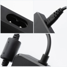 FORCELL F-ENERGY E856 uniwersal laptop charger 90W USB C + 6 adaptors - black FORCELL F-ENERGY E856 uniwersal laptop charger 90W USB C + 6 adaptors - black