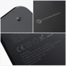 FORCELL F-ENERGY E856 uniwersal laptop charger 90W USB C + 6 adaptors - black FORCELL F-ENERGY E856 uniwersal laptop charger 90W USB C + 6 adaptors - black