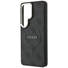 GUESS case for SAMSUNG S26 Ultra GUHMS26LP4MSEGCK (4G Embossed Ring MagSafe) black
