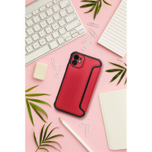 Etui z klapką na iPhone 16e (SE 4 2025) Razor Book czerwone Etui z klapką na iPhone 16e (SE 4 2025) Razor Book czerwone