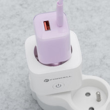FORCELL F-ENERGY EU02 Smart Plug 230V with WiFi, programmer and Tuya / Amazon Alexa support - white FORCELL F-ENERGY EU02 Smart Plug 230V with WiFi, programmer and Tuya / Amazon Alexa support - white