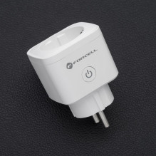 FORCELL F-ENERGY EU02 Smart Plug 230V with WiFi, programmer and Tuya / Amazon Alexa support - white FORCELL F-ENERGY EU02 Smart Plug 230V with WiFi, programmer and Tuya / Amazon Alexa support - white
