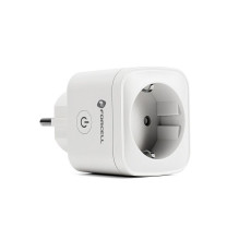 FORCELL F-ENERGY EU02 išmanusis kištukas 230V su WiFi, programuotoju ir Tuya / Amazon Alexa palaikymu - baltas FORCELL F-ENERGY EU02 išmanusis kištukas 230V su WiFi, programuotoju ir Tuya / Amazon Alexa palaikymu - baltas