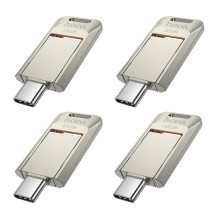 Pendrive 64GB USB 3.0 (USB C) Hoco UD17 nickel