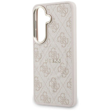 GUESS dėklas, skirtas SAMSUNG S26 GUHMS26SP4MSEGCP (4G reljefinis MagSafe žiedas), rožinis GUESS dėklas, skirtas SAMSUNG S26 GUHMS26SP4MSEGCP (4G reljefinis MagSafe žiedas), rožinis
