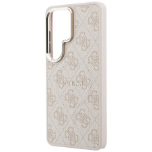 GUESS case for SAMSUNG S26 Ultra GUHMS26LP4MSEGCP (4G Embossed Ring MagSafe) pink GUESS case for SAMSUNG S26 Ultra GUHMS26LP4MSEGCP (4G Embossed Ring MagSafe) pink