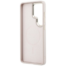 GUESS dėklas, skirtas SAMSUNG S26 Ultra GUHMS26LP4MSEGCP (4G reljefinis MagSafe žiedas), rožinis GUESS dėklas, skirtas SAMSUNG S26 Ultra GUHMS26LP4MSEGCP (4G reljefinis MagSafe žiedas), rožinis