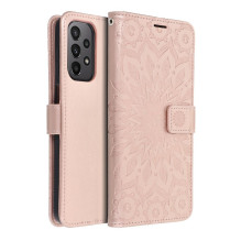 MEZZO Book case for SAMSUNG A23 5G mandala rose gold MEZZO Book case for SAMSUNG A23 5G mandala rose gold