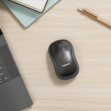 Belaidė pelė „Logitech“ 2,4G 1000 dpi M185 pilka Belaidė pelė „Logitech“ 2,4G 1000 dpi M185 pilka