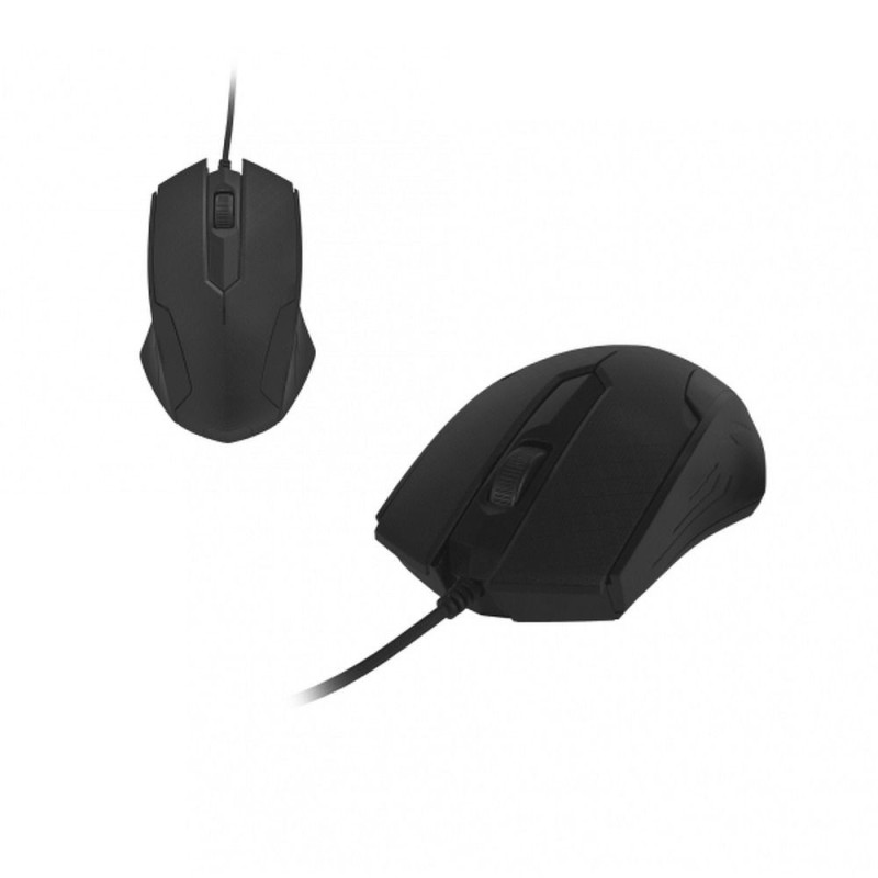 ART laidinė kompiuterio pelė USB A 1000 dpi AM-93 juoda