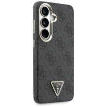 GUESS case for SAMSUNG S26 GUHMS26SP4GTDGMK (4G Triangle Logo MagSafe) black