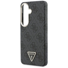 GUESS case for SAMSUNG S26 GUHMS26SP4GTDGMK (4G Triangle Logo MagSafe) black