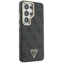 GUESS case for SAMSUNG S26 Ultra GUHMS26LP4GTDGMK (4G Triangle Logo MagSafe) black