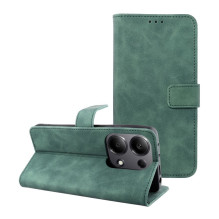 Atverčiamas dėklas Xiaomi Redmi NOTE 13 PRO 4G / POCO M6 PRO 4G Tender Book, žalias