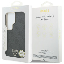 GUESS case for SAMSUNG S26 Ultra GUHMS26LP4GTDGMK (4G Triangle Logo MagSafe) black