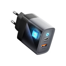 Phone charger Forcell F-Energy GaN USB C + USB A QC4.0 PD 4A 45W VT-39 gray Phone charger Forcell F-Energy GaN USB C + USB A QC4.0 PD 4A 45W VT-39 gray