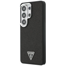 GUESS case for SAMSUNG S26 Ultra GUHMS26LPFGTSCMK (Fixed Glitter Triangle MagSafe) black