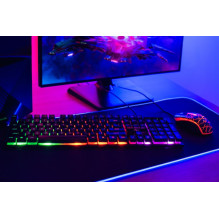 ART set wire keyboard USB A QWERTY with light + wire mouse USB A with light AK-50 black ART set wire keyboard USB A QWERTY with light + wire mouse USB A with light AK-50 black