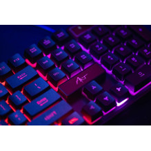 ART set wire keyboard USB A QWERTY with light + wire mouse USB A with light AK-50 black ART set wire keyboard USB A QWERTY with light + wire mouse USB A with light AK-50 black