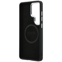 GUESS case for SAMSUNG S26 Ultra GUHMS26LPFGTSCMK (Fixed Glitter Triangle MagSafe) black